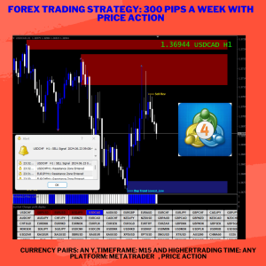 300 pips a week with price action system MT4