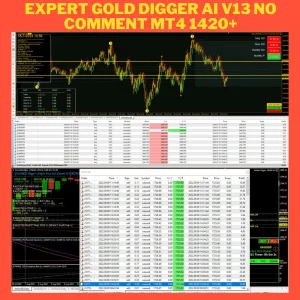 GOLD DIGGER AI v13 no Comment MT4 1420+ Download with set file - Image 3
