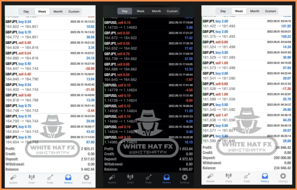 WHITE HAT FX EA mt5 forex EA