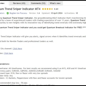 Quantum Trend Sniper Indicator MT4 1422+ Download - Image 7