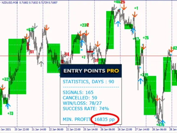 Entry Points Pro - accurate signals to enter a trade without repainting - Image 5