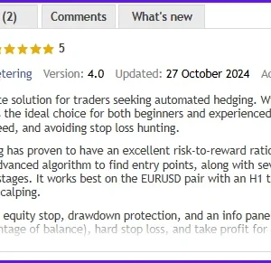 Mustang EURUSD H1 MT4 v4.0  (Platform build 1441+) Download - Image 3