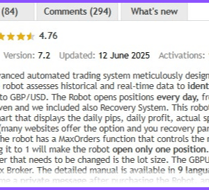 GBPUSD Robot MT4 v6.3 + SetFiles (Platform build 1440+) Download - Image 2