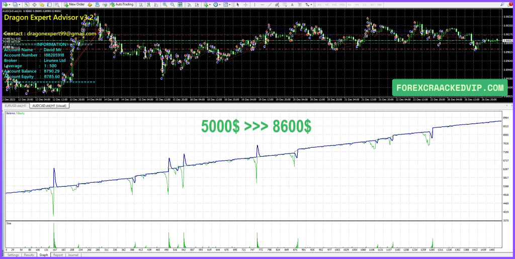Dragon Expert EA Backtest Performance 02