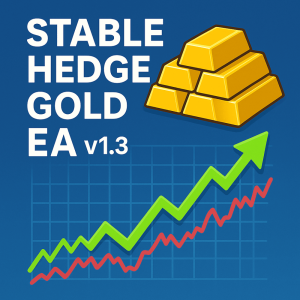 Stable Hedge Gold EA MT4 v1.3 Unlimited ( Build 1441+ ) Download 2025 - Image 1