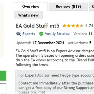 EA Gold Stuff MT5