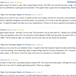 Quantum Queen MT5 User Reviews