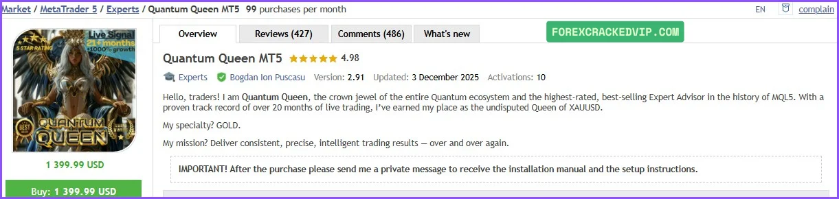 quantum queen mt5 vendor website