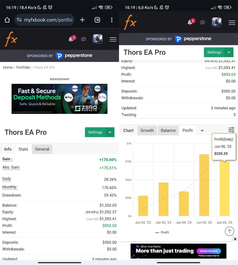 Thors EA Pro MT4
