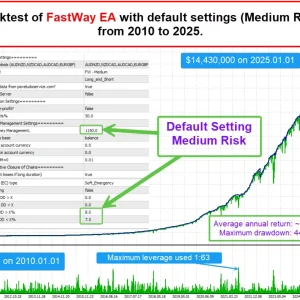 FASTWAY EA MT5 settings