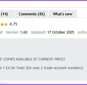 The ORB Master MT5 vendor website