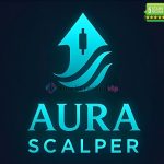 Aura Scalper Engine EA MT4 AI trading robot interface on chart