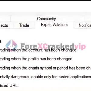 How to enable automated trading and DLL imports in MT4 for Radar Signal Indicator.-forexcrackedvip.com