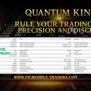 Quantum King MT4 EA – Low Drawdown, Small Deposit Forex Robot + Live Results (2025) - Image 4