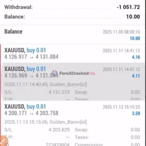 Golden Baron EA MT4 Result-forex-cracked-vip