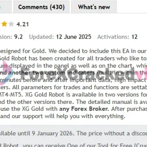 XG GOLD ROBOT V9.0 MT5 Build 5430+ Download - Image 2