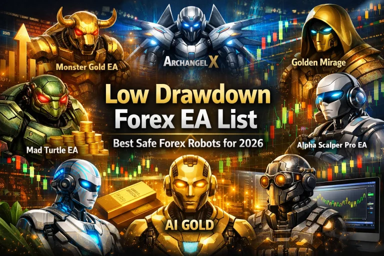 Low Drawdown Forex EA List - Best Safe Forex Robots for 2026
