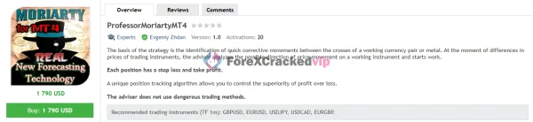 Professor Moriarty MT4 MQL5 Review