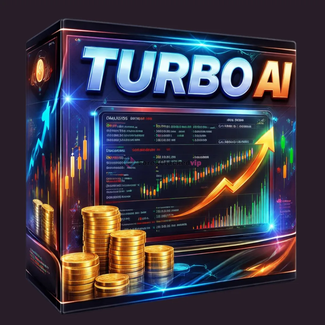 Turbo AI MT5 automated gold trading EA product box for MetaTrader 5