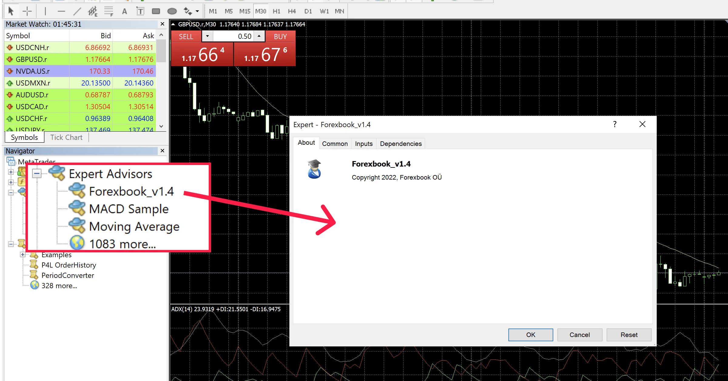 How to Setup Forex EA on MT4