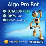 Algo Pro Bot MT5 - MYFXBook 319% Gain + 22% Drawdown | Unlimited