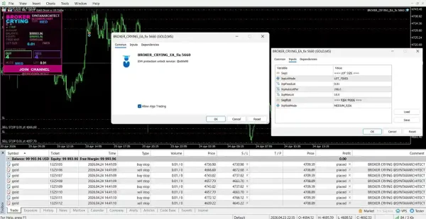 Broker Crying EA MT5 Review 2
