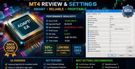 Adapt EA MT4 review & settings