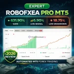 Expert Robofxea Pro MT5 - 631.90% Myfxbook Gain | Low Drawdown