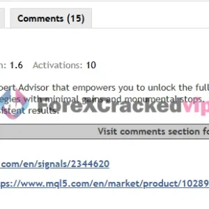 Friday Pro MQL5 signal page with growth and drawdown stats