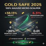 GOLD Safe 2025 MT4 - MYFXBook 6% Drop + 38% Gold Gain