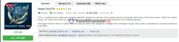 Smart Owl FX MT5 MQL5 Review