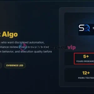 Smart Quant Algo EA Pro MT5 About Tool