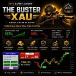 The Buster XAU Single Entry MT5 EA V1.23 - 187% MQL5 Live Signal Growth | Unlimited