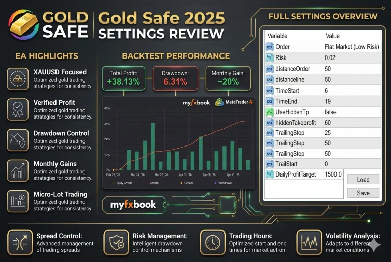GOLD Safe 2025 Settings